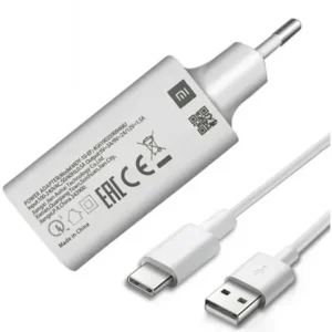 Carregador Turbo 18w + Cabo Tipo C Original Xiaomi