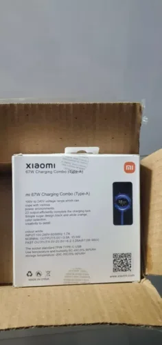 Carregador Xiaomi 67w Original Turbo photo review